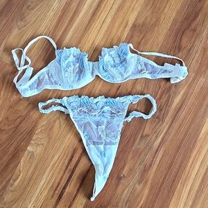 Cotton Club Italian Bra and Panties